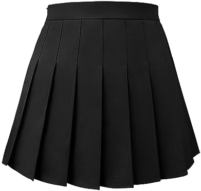 Amazon.com: Gothden Womens Girl High Waisted Pleated Tennis Skirt